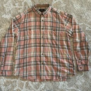 Frye Plaid Button Down - Size XL